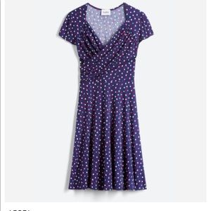 Leota Lula Jersey Polka Dot Dress